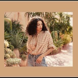 Doen Jane blouse-Austen plaid